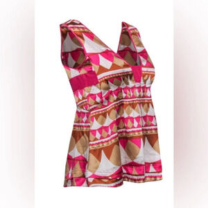 Diane Von Furstenberg 100% Silk Top